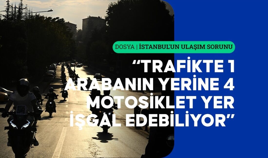 Motosiklet İleri Sürüş Eğitmeni Zafer Akçay, İstanbul'un trafik sorununun büyük