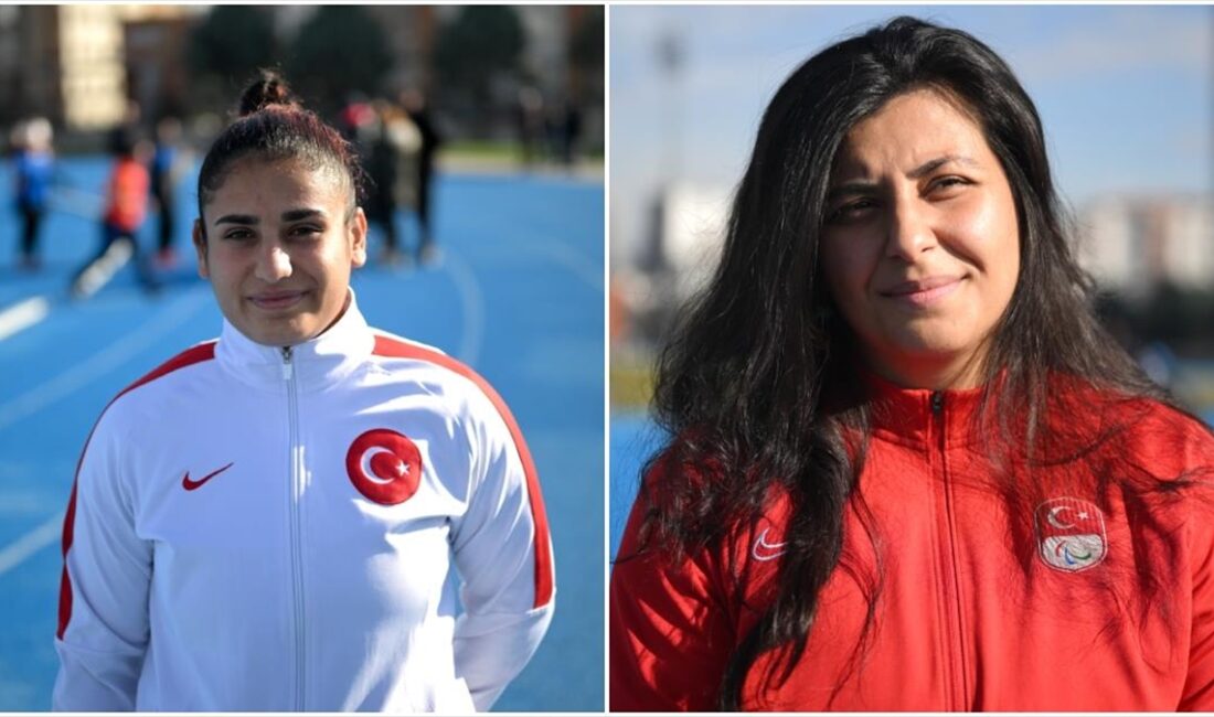 ANKARA (AA) – Özel sporculardan milli atletler Yıldırım ile Korkmaz,
