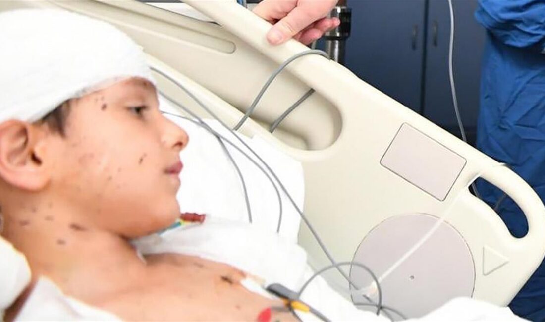 Ankara'da sahipsiz köpeklerin saldırdığı ilkokul 4. sınıf öğrencisi Tunahan Yılmaz'ın