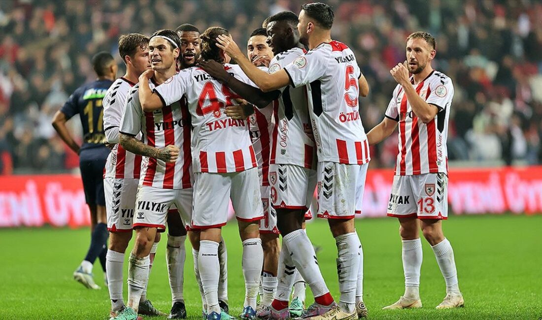 Yılport Samsunspor, Trendyol Süper Lig'in 15. haftasında sahasında Kasımpaşa'yı 4-2