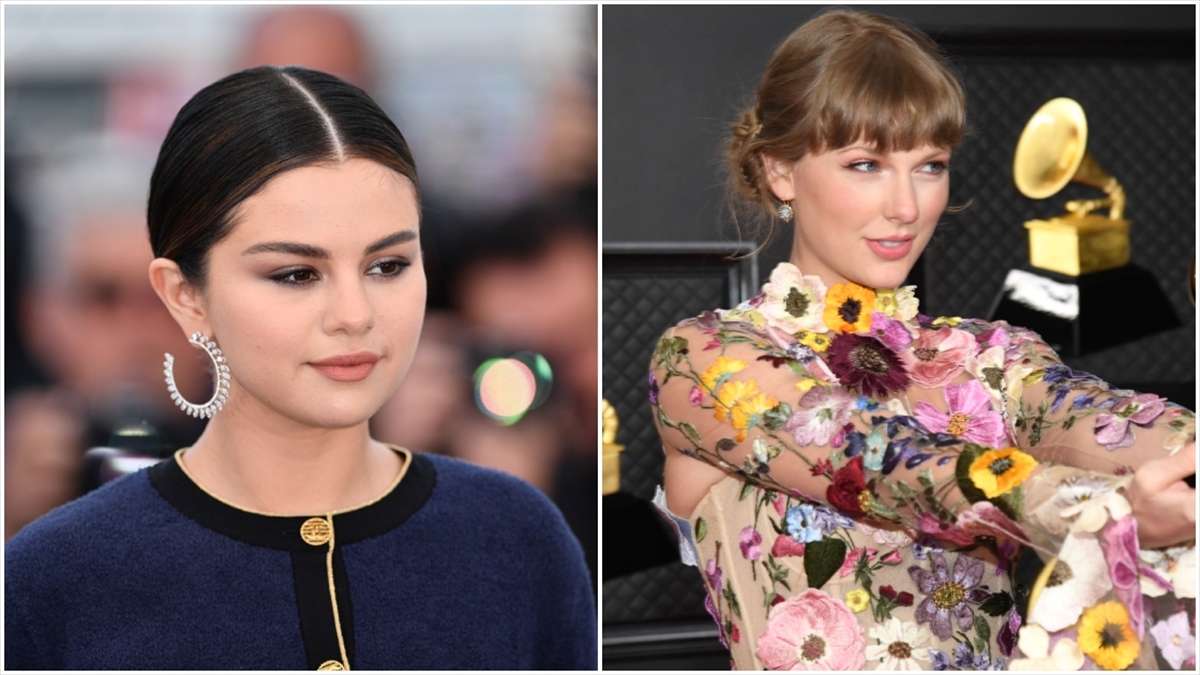 ABD'li şarkıcılar Selena Gomez ve Taylor Swift, Brooklyn bölgesinde düzenlenen