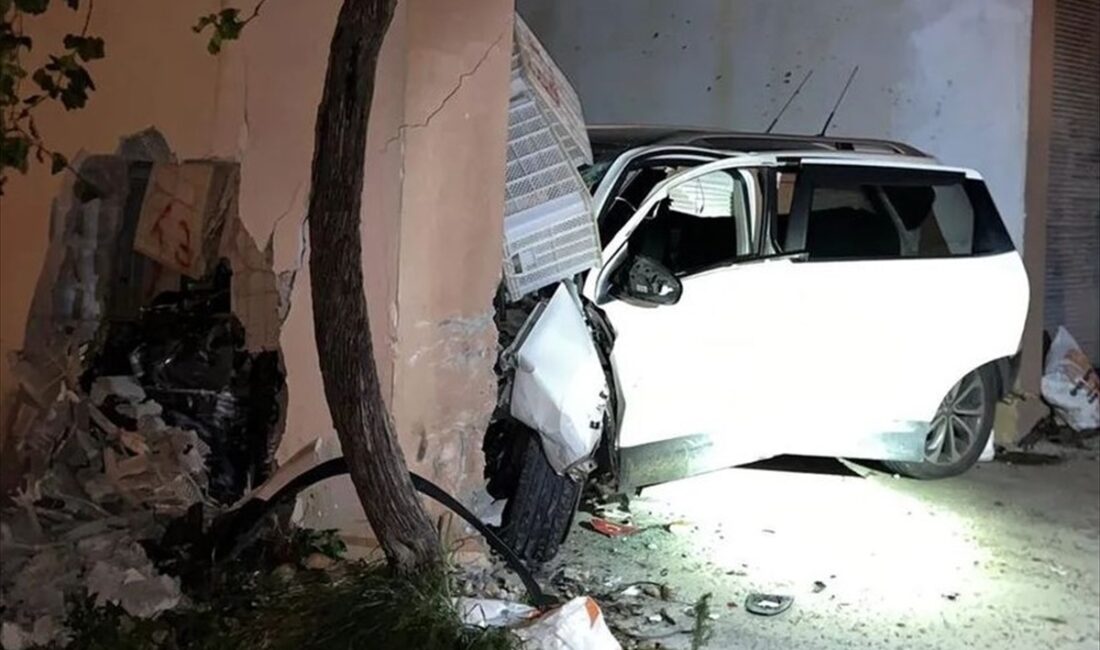 ANTALYA (AA) – Antalya'nın Serik ilçesinde kontrolden çıkarak bir evin