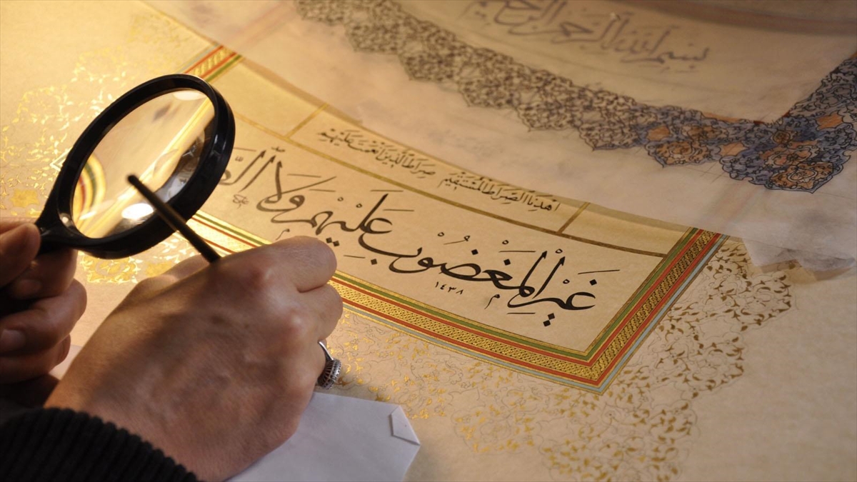 UNESCO'nun İnsanlığın Somut Olmayan Kültürel Mirası Temsili Listesi'ne "Tezhip Sanatı",