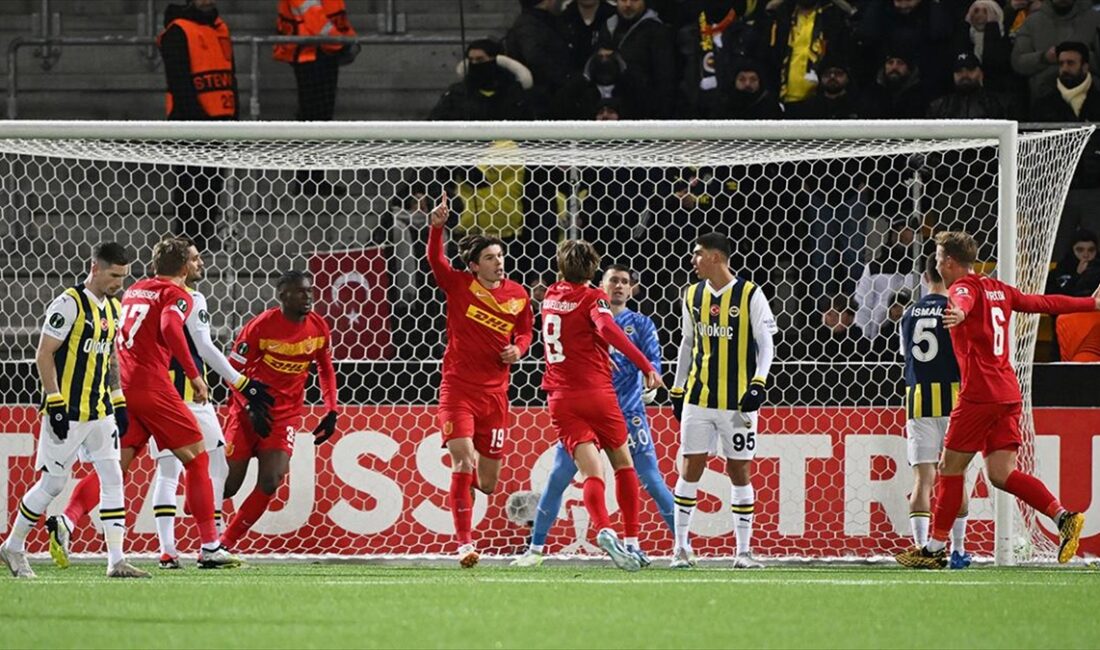 UEFA Avrupa Konferans Ligi H Grubu'nda Danimarka'nın Nordsjaelland ekibine deplasmanda