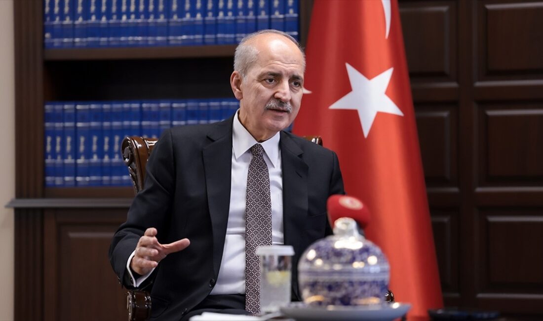 TBMM Başkanı Numan Kurtulmuş, İsrail'in Gazze'ye saldırılarına ilişkin, "Bugün İsrail'in