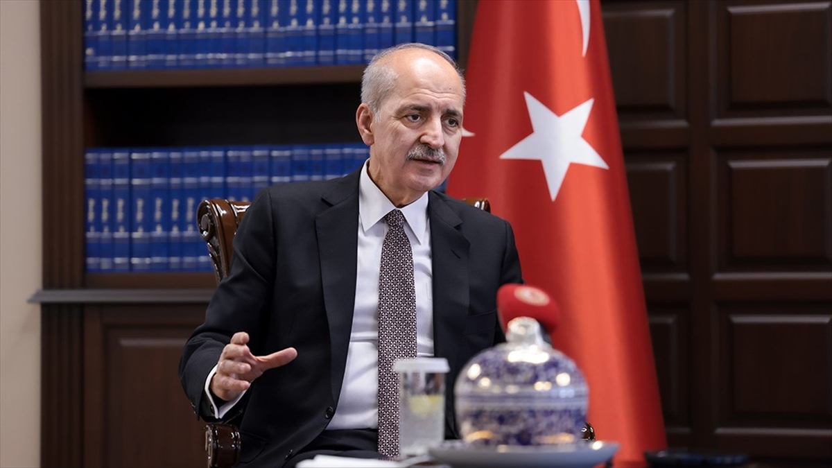 TBMM Başkanı Numan Kurtulmuş, İsrail'in Gazze'ye saldırılarına ilişkin, "Bugün İsrail'in