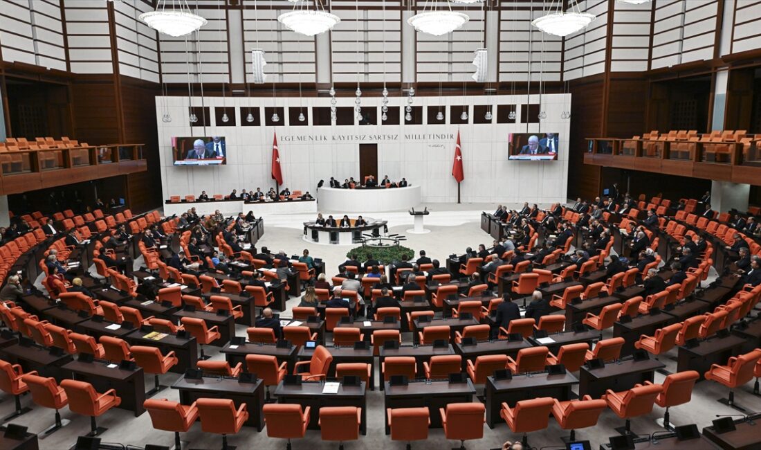 TBMM (AA) – Maddeler üzerinde söz alan Saadet Partisi Grup