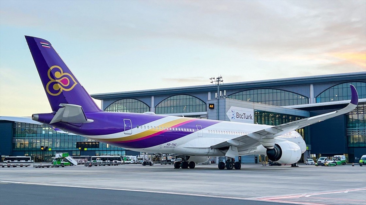 Tayland'ın ulusal hava yolu şirketi Thai Airways, İstanbul Havalimanı'na ilk