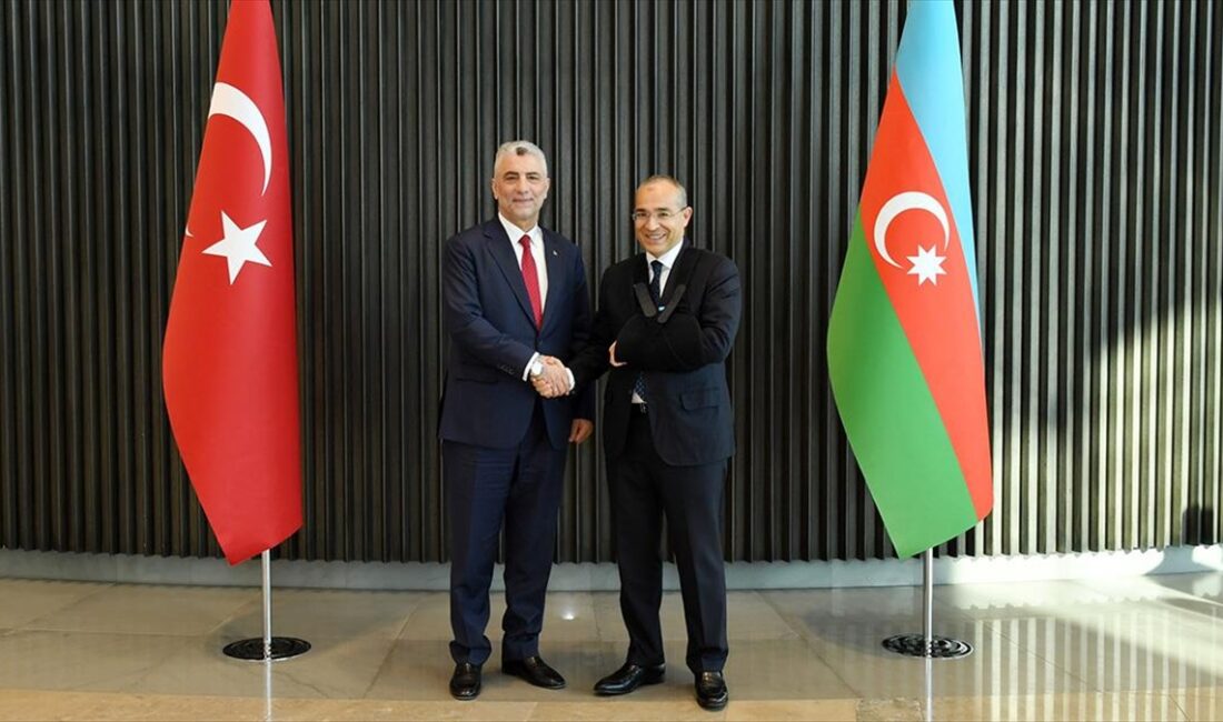 Ticaret Bakanı Ömer Bolat, temaslarda bulunduğu Azerbaycan'da Ekonomi Bakanı Mikayıl
