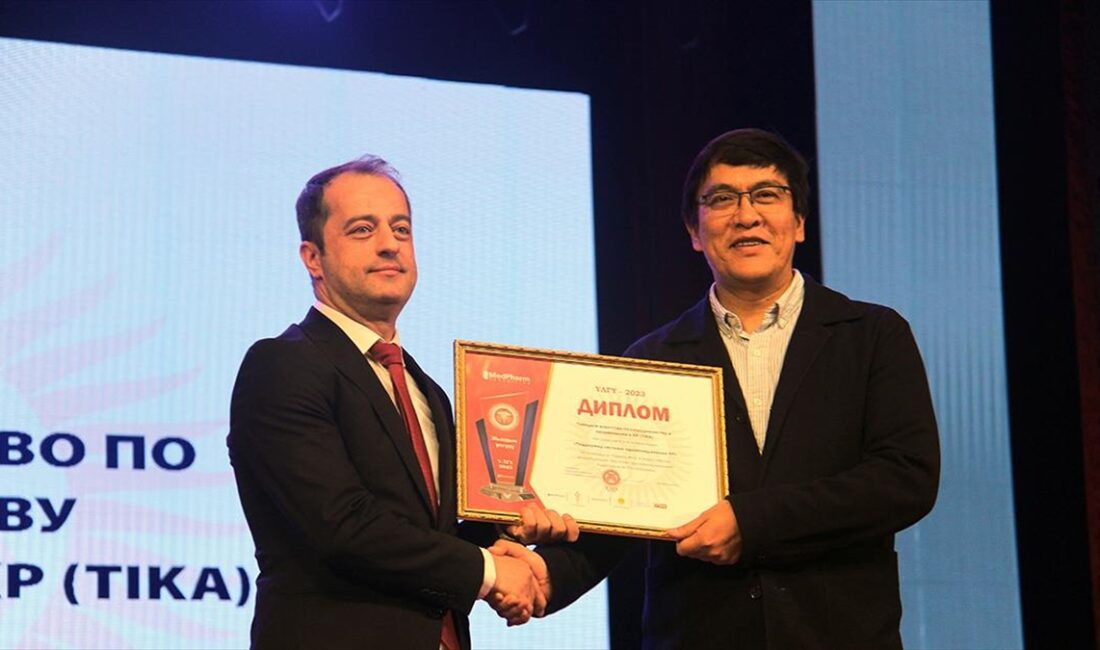 Türk İşbirliği ve Koordinasyon Ajansı (TİKA), Kırgızistan'da sağlık sektörüne yaptığı