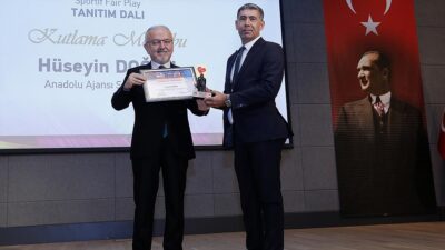 Anadolu Ajansı (AA) Spor Haberleri Editör Yardımcısı Hüseyin Doğru, Sportif
