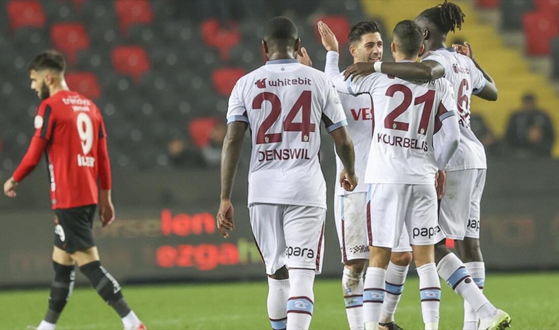 GAZIANTEP (AA) – 12. dakikada Gaziantep FK’nin atağında Dragus’un aşırtma