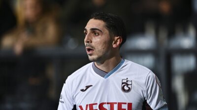 Trendyol Süper Lig'de mücadele eden Trabzonspor'un genç futbolcusu Abdülkadir Ömür,