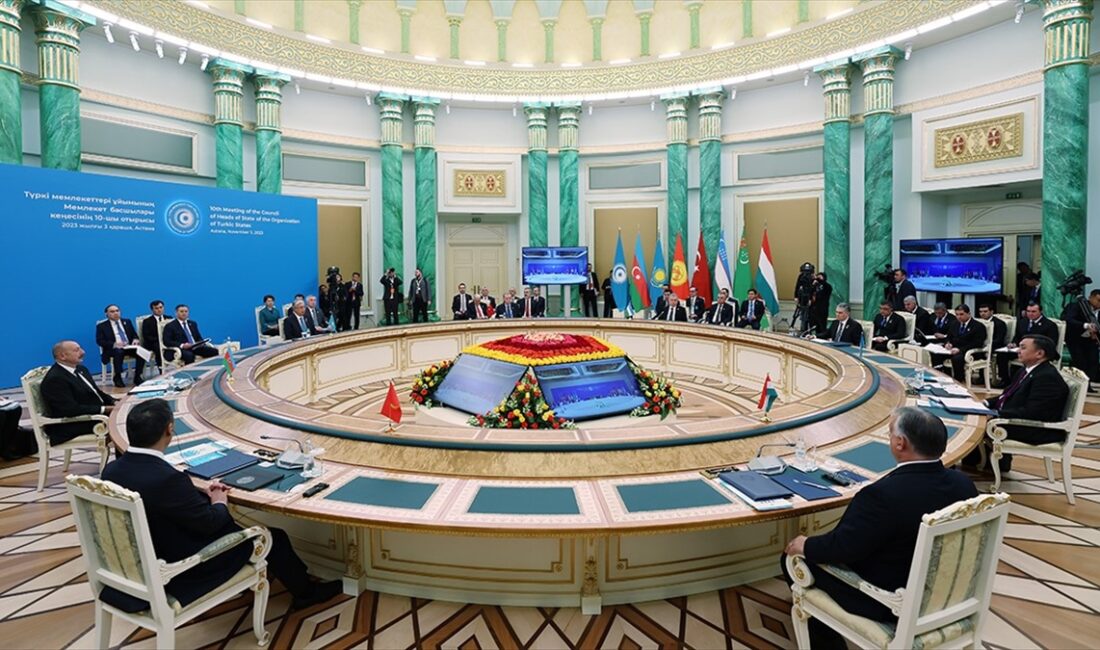Türk Devletleri Teşkilatı, 2023'te en aktif yıllarından birini yaşadı Türk Devletleri Teşkilatı (TDT), 2023'te etkinliklerini bir önceki yıla göre