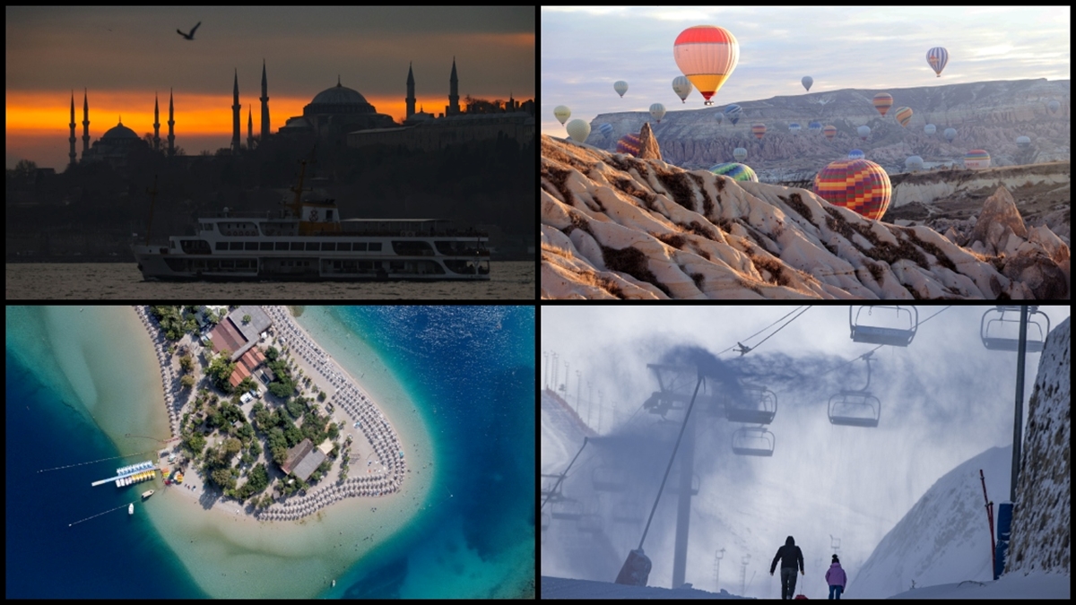 Türkiye'yi yılın 11 ayında 52 milyon 742 bin 526 kişi