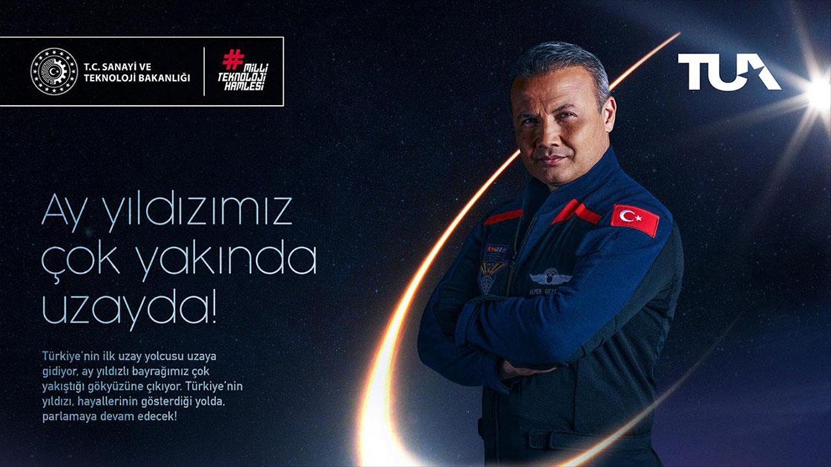Türkiye’nin ilk uzay yolcusunun, 9 Ocak 2024'te uzaya gönderilmesi planlanıyor.