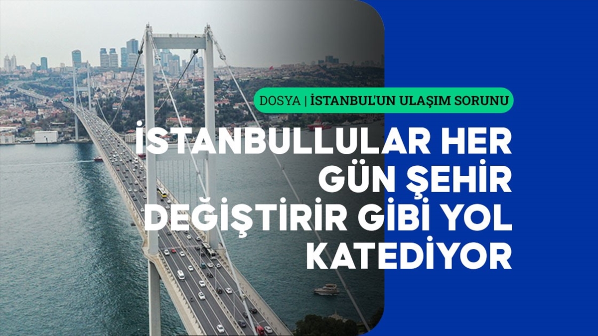 İSTANBUL (AA) – Anadolu Ajansının İstanbullunun trafik çilesine ilişkin hazırladığı
