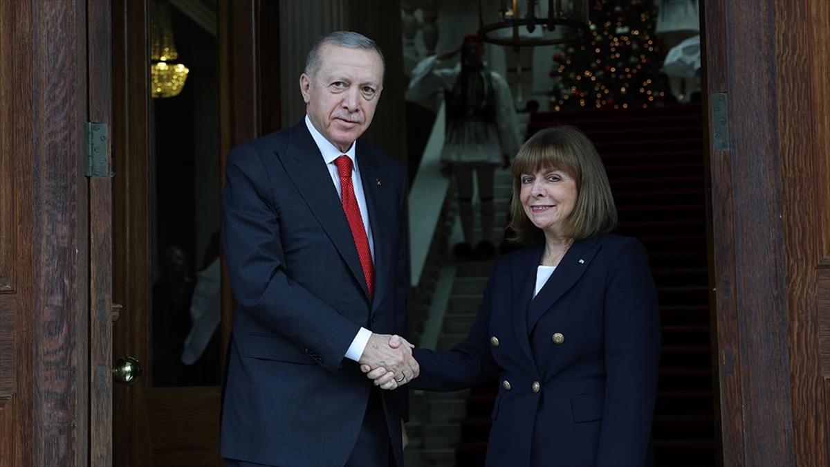 Yunanistan Cumhurbaşkanı Katerina Sakelaropulu, Türkiye ile mevcut pozitif siyasi iradeyi