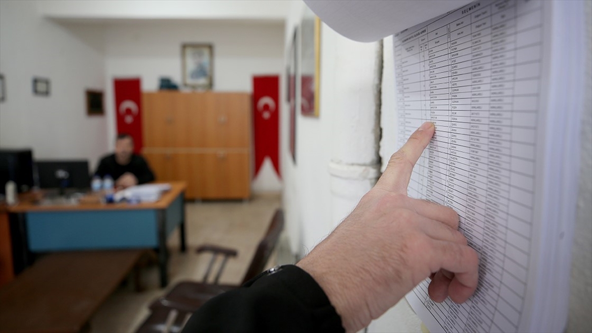 Yüksek Seçim Kurulunun (YSK), Yurt İçi Seçmen Kütüğünün güncelleştirilmesine ilişkin