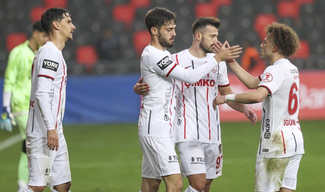 GAZIANTEP (AA) – 48. dakikada ev sahibi öne geçti. Maxim’in