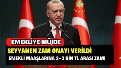 Emekliye seyyanen zam müjdesi geldi. Masadaki iki formülden biri netleşti.