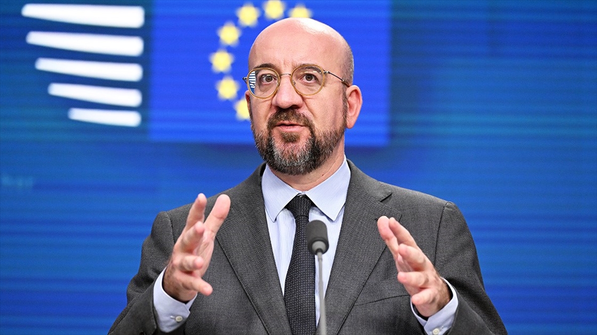 Avrupa Birliği (AB) Konseyi Başkanı Charles Michel, Belçika'dan Avrupa Parlamentosu