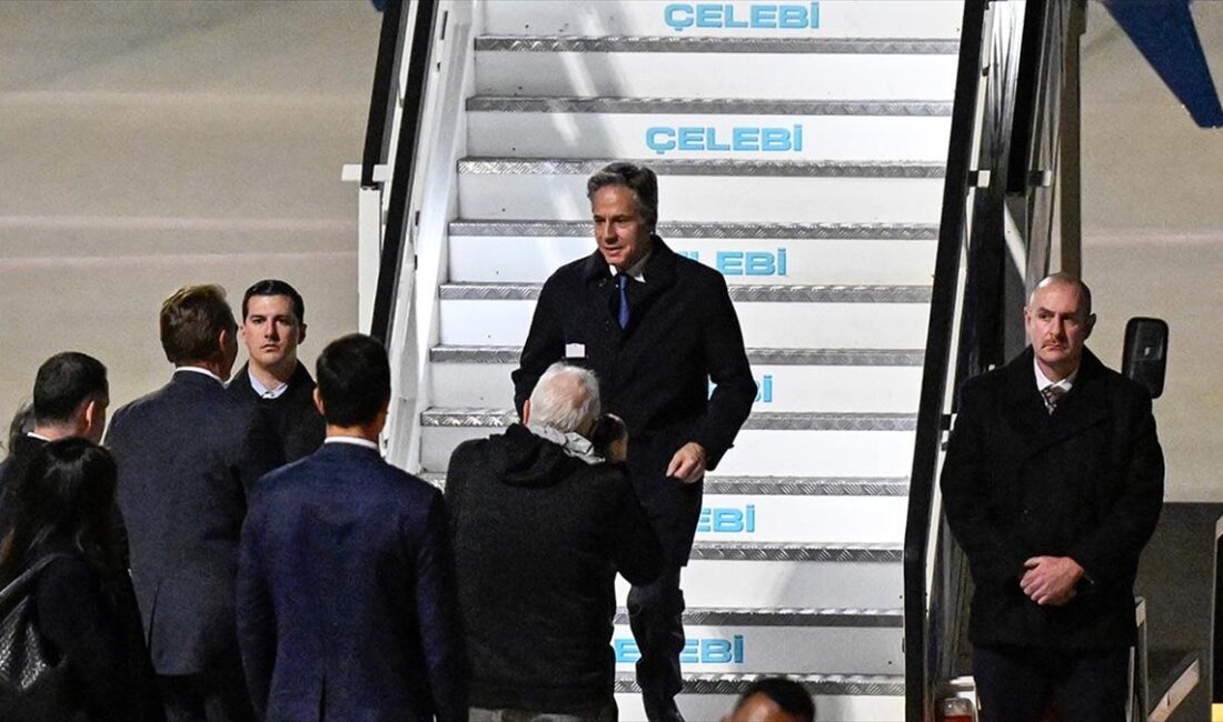 ABD Dışişleri Bakanı Antony Blinken, Dışişleri Bakanı Hakan Fidan ile