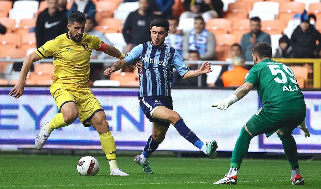 Trendyol Süper Lig'de ertelenen 16. hafta müsabakasında Yukatel Adana Demirspor