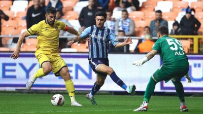 Trendyol Süper Lig'de ertelenen 16. hafta müsabakasında Yukatel Adana Demirspor