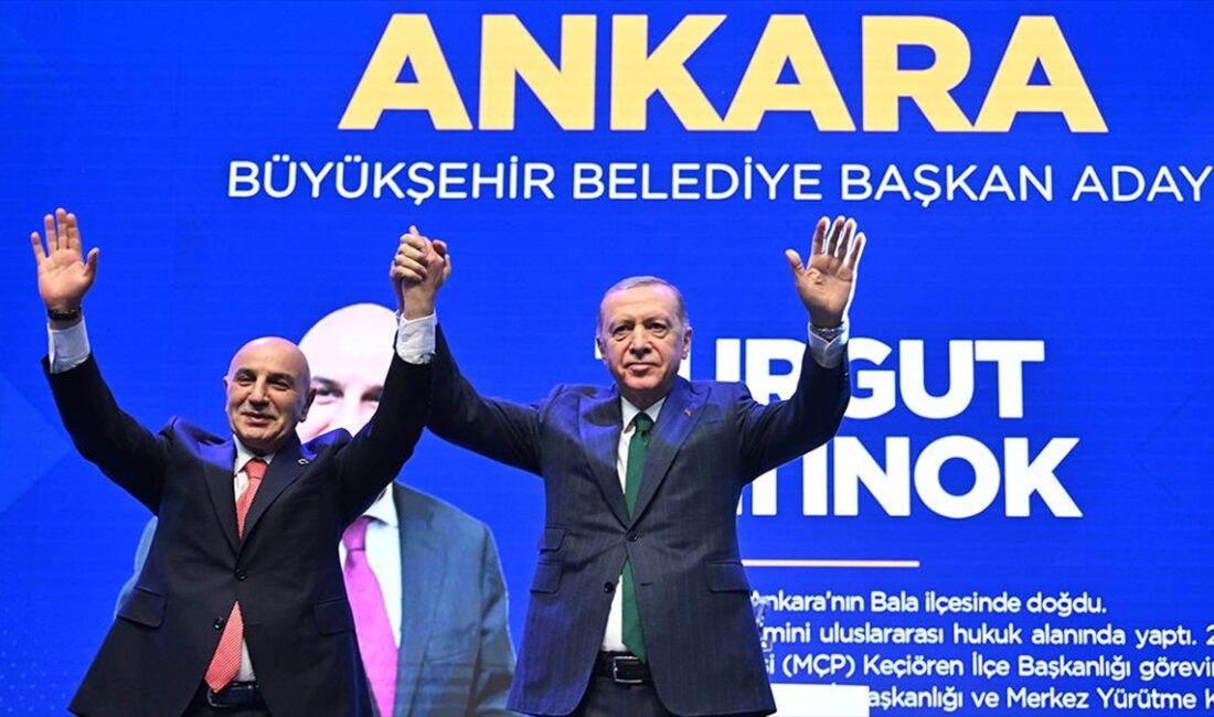 31 Mart'ta yapılacak yerel seçimlerde, AK Parti'nin Ankara Büyükşehir Belediye