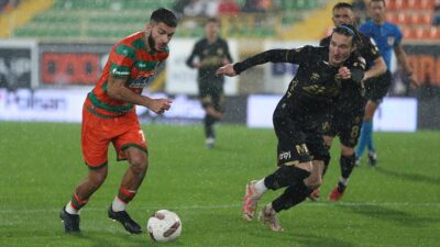 Trendyol Süper Lig'de ertelenen 16. haftasındaki Corendon Alanyaspor- MKE Ankaragücü