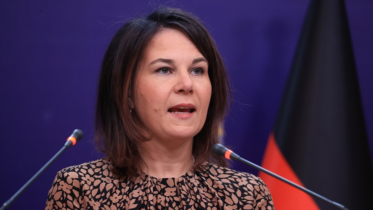 Almanya Dışişleri Bakanı Annalena Baerbock, Gazze'de insanların zorla yerlerinden edilmemesi
