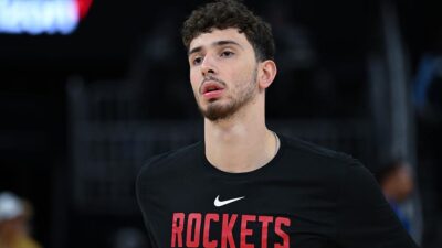 Houston Rockets forması giyen milli oyuncu Alperen Şengün, Amerikan Basketbol