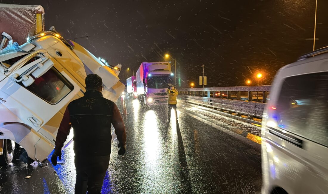 BOLU (AA) – Anadolu Otoyolu’ndan Ankara istikametine seyreden İlhan Külekcioğlu’nun