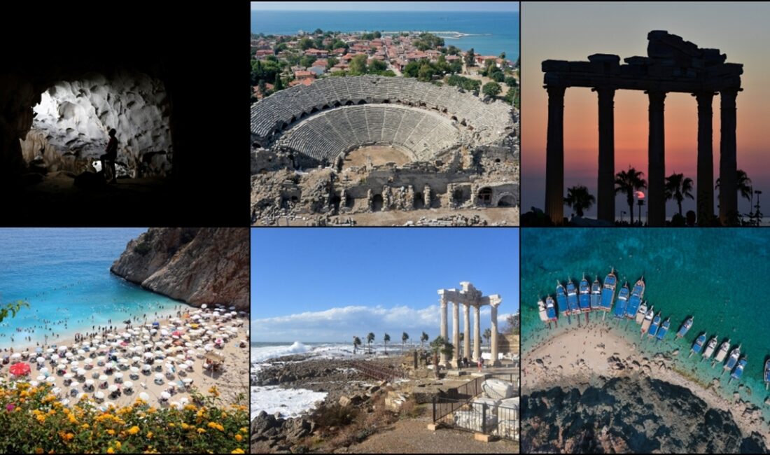 Antalya'da geçen yıl 15 milyon 689 bin 258 yabancı turist