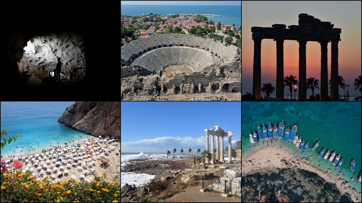 Antalya'da geçen yıl 15 milyon 689 bin 258 yabancı turist