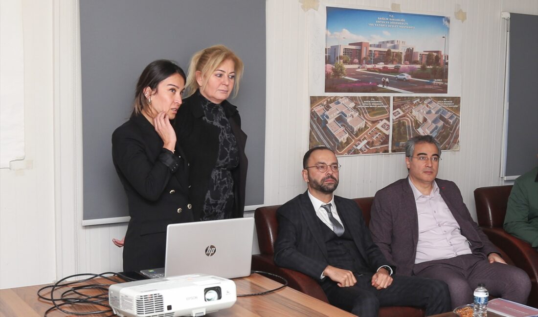 ANTALYA (AA) – Antalya İl Sağlık Müdürü Evren Ekingen, yapımı