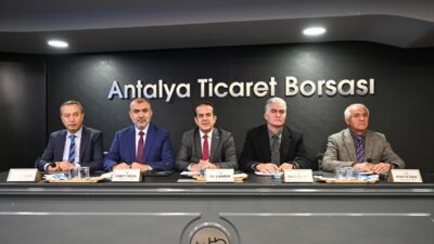 ANTALYA (AA) – Antalya Ticaret Borsası'nın ocak ayı meclis toplantısı,