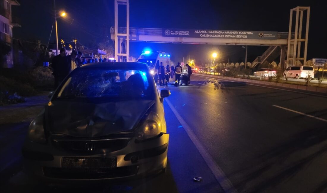 ANTALYA (AA) – Antalya'nın Alanya ilçesinde otomobilin çarptığı Kanada uyruklu