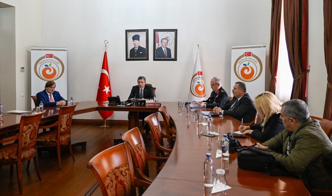 ANTALYA (AA) – Antalya Valisi Hulusi Şahin, 31 Mart Yerel
