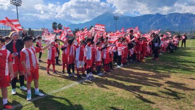 ANTALYA (AA) – Antalyaspor Futbol Okulları Gelişim ve Kış Kampı,