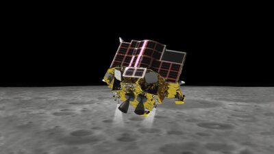Ay'a başarılı iniş yapan Japonya Uzay Araştırma Ajansına (JAXA) ait