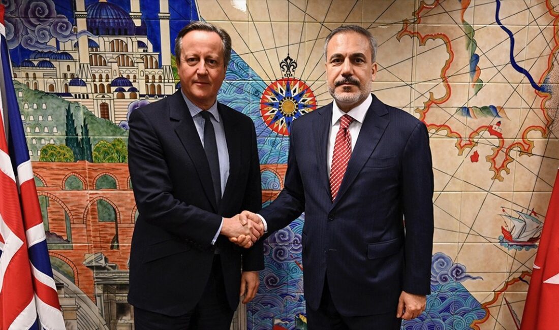Dışişleri Bakanı Hakan Fidan, İngiltere Dışişleri Bakanı David Cameron ile