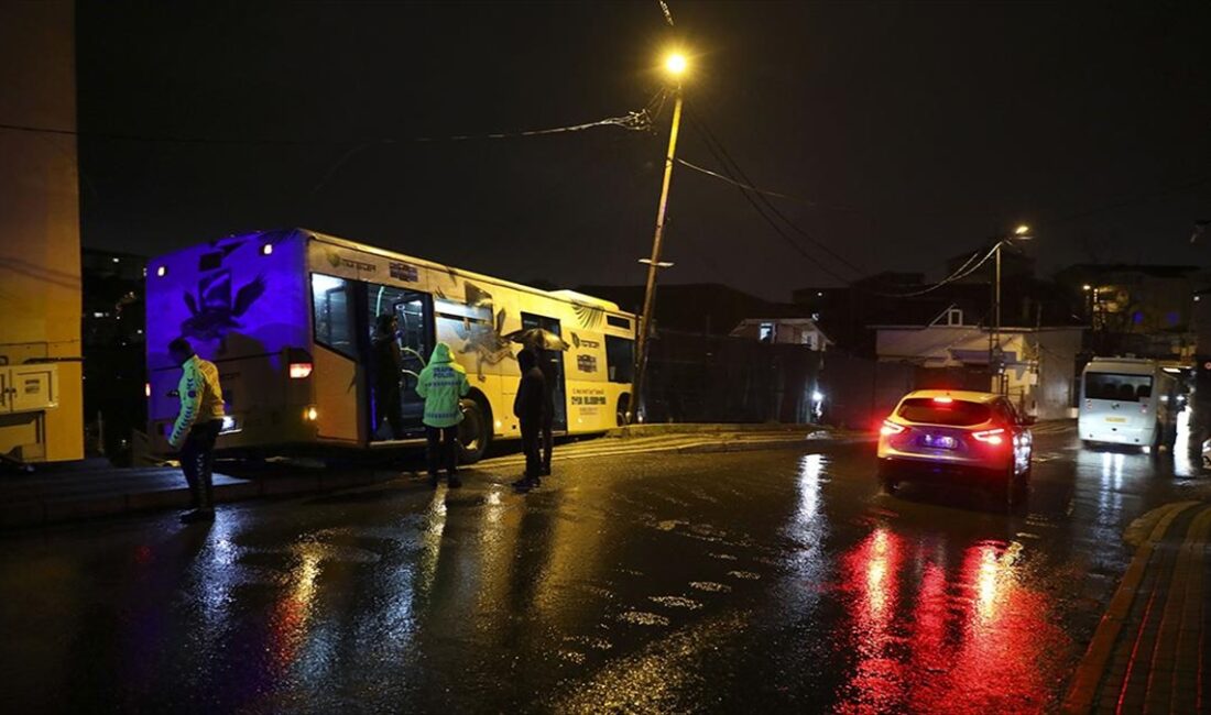 İSTANBUL (AA) – Soğuksu Mahallesi Soğuksu Caddesi Beykoz yönünde seyreden