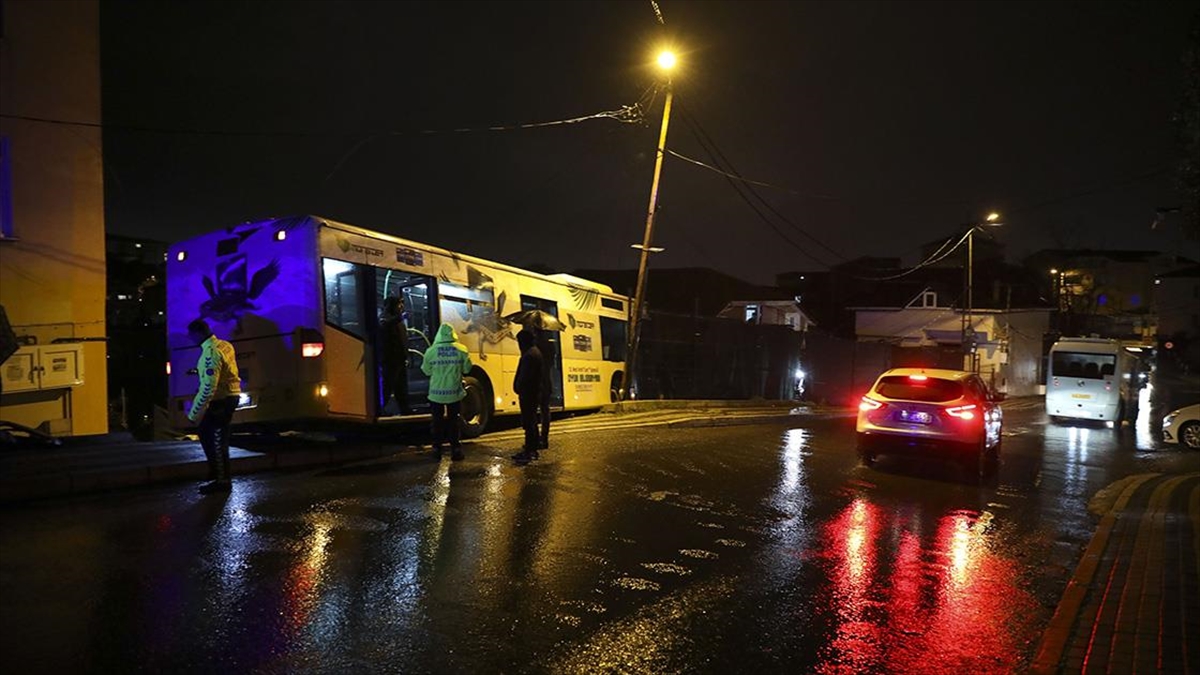 İSTANBUL (AA) – Soğuksu Mahallesi Soğuksu Caddesi Beykoz yönünde seyreden