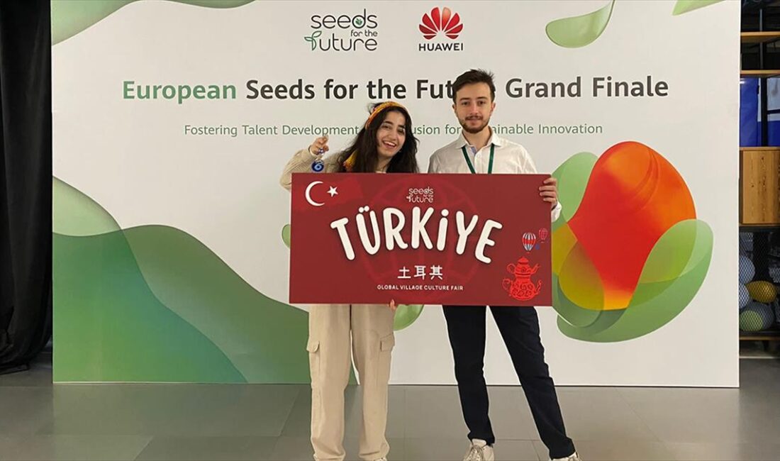 "Gelecek İçin Tohumlar Programı"nın Çin'deki küresel finaline, Türkiye'den iki öğrenci,