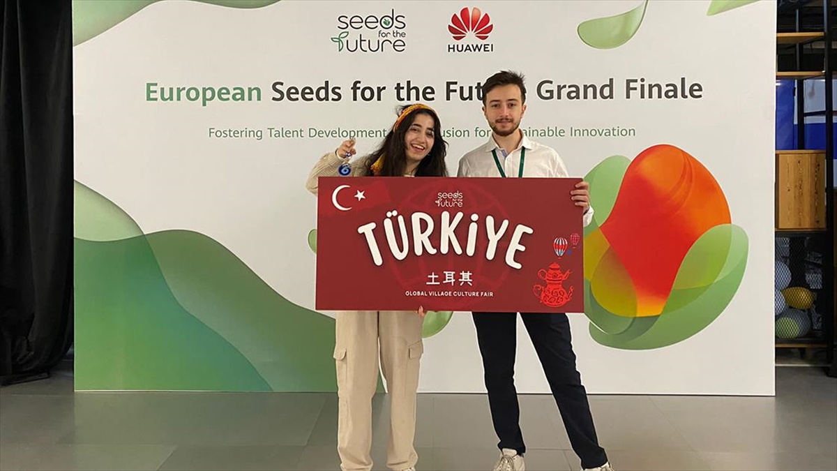 "Gelecek İçin Tohumlar Programı"nın Çin'deki küresel finaline, Türkiye'den iki öğrenci,