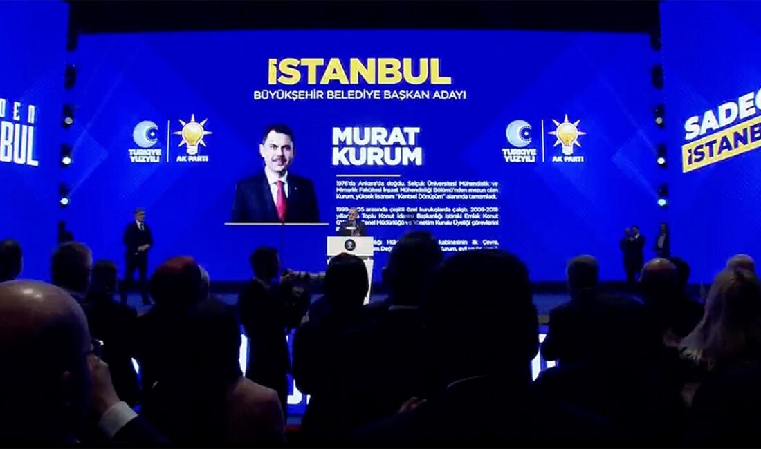 Cumhur İttifakı'nın İstanbul Büyükşehir Belediye Başkan adayının AK Parti İstanbul