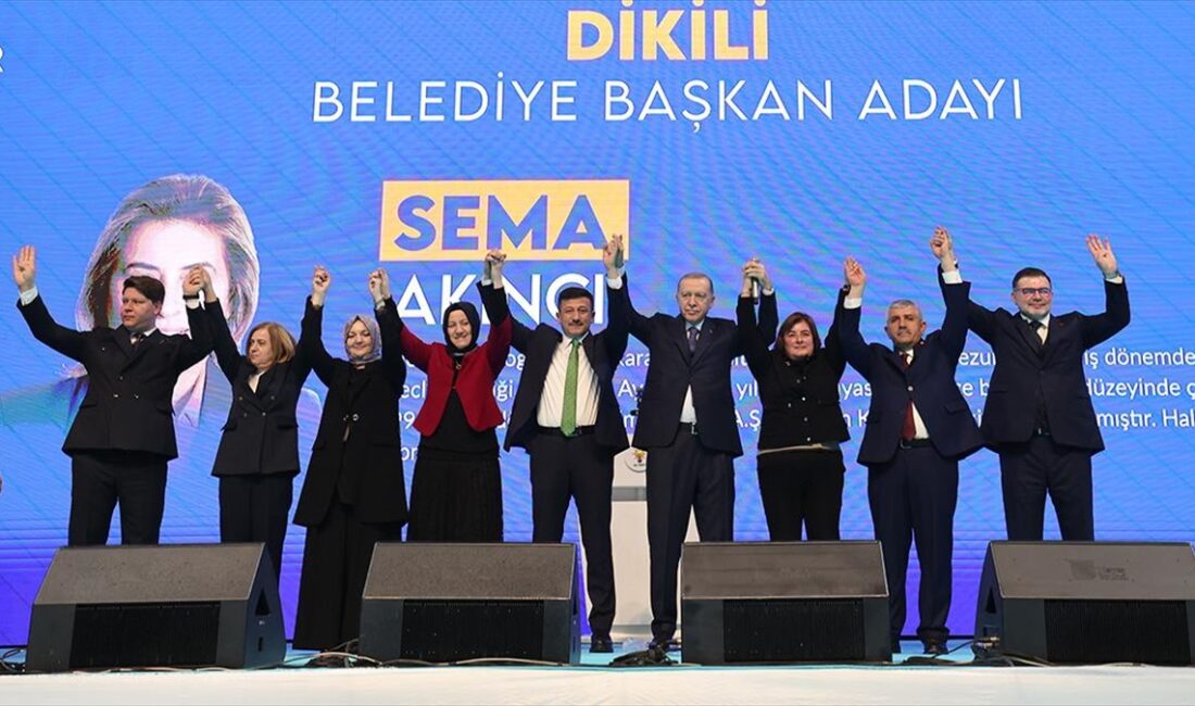Cumhur İttifakı'nın, 31 Mart Mahalli İdareler Genel Seçimleri için İzmir'deki