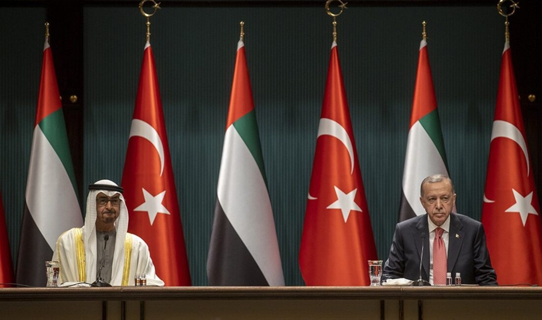 Cumhurbaşkanı Recep Tayyip Erdoğan, Birleşik Arap Emirlikleri (BAE) Devlet Başkanı